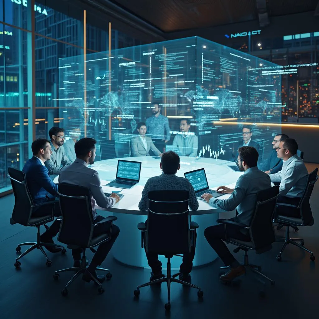 Équipe d'experts en IA financière